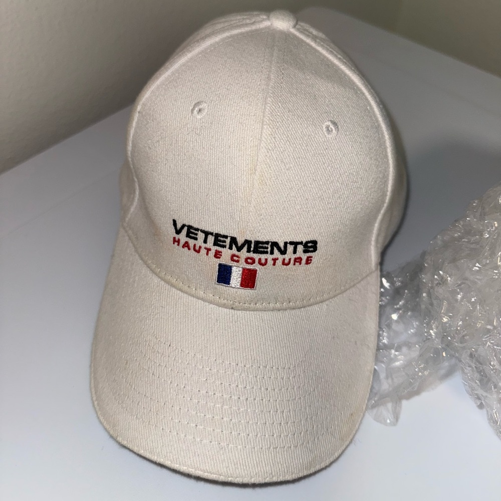Vetements Classic White Cap